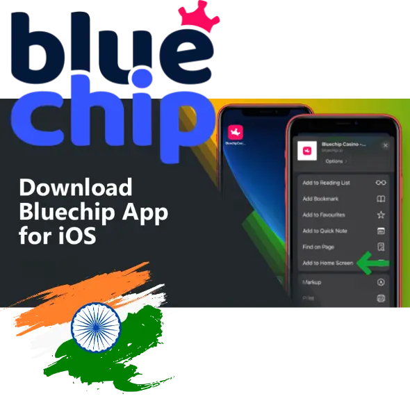 Download the BlueChip app for iOS